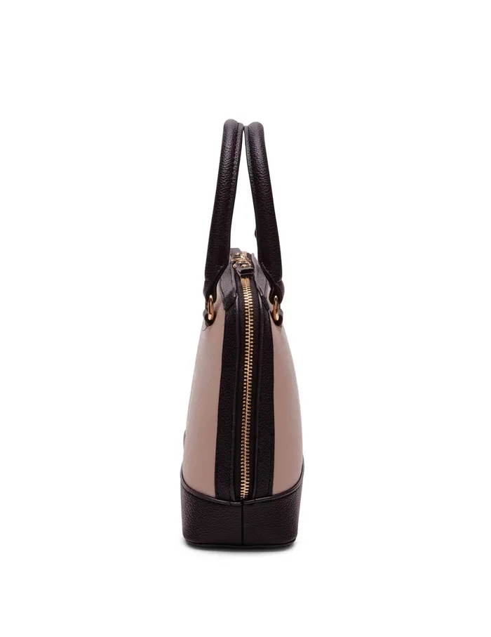 Anne Klein Mini Colorblocked Top Handle Stone Women Handbags