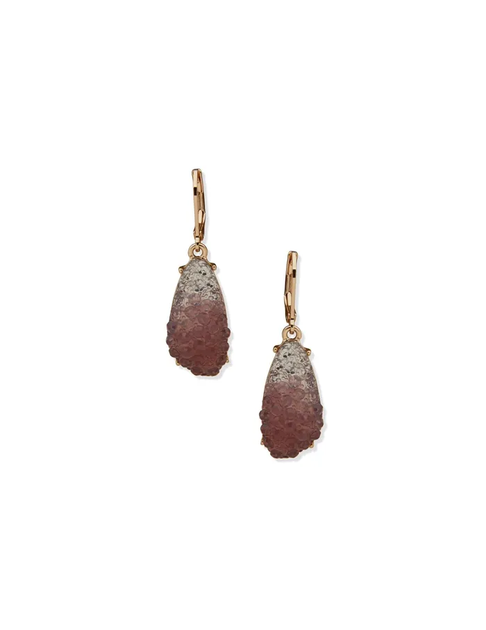 Anne Klein MultiStone Levback Drop Earring Gold Tone Women Watches 038 Jewelry Anne Klein MultiStone Levback Drop Earring Gold Tone Women Watches 038 Jewelry