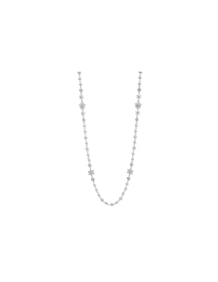 Anne Klein Pearl Snowflake Strandage Necklace Silver Tone Women Watches 038 Jewelry Anne Klein Pearl Snowflake Strandage Necklace Silver Tone Women Watches 038 Jewelry