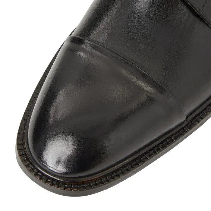Aydin Cap Toe Leather DerbyBlack Men Bruno Magli Laceups and Oxfords