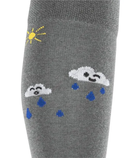 Babies and Kids Active Rainboot Kids Kneehigh Socks Light Grey Mel FALKE Knee High Socks