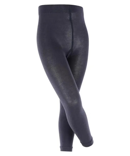 Babies and Kids Active Warm Kids Leggings Marine FALKE Tights and Leggings