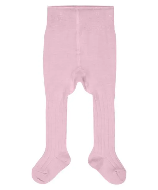 Babies and Kids Cosy Rib Babies Tights Rose FALKE Tights and Leggings