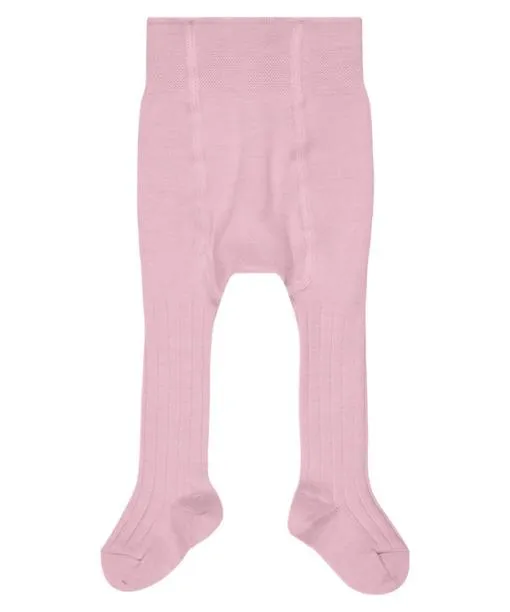 Babies and Kids Cosy Rib Babies Tights Rose FALKE Tights and Leggings