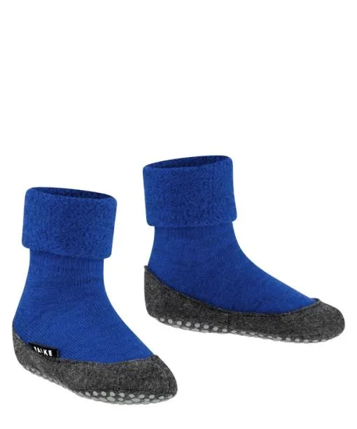 Babies and Kids Cosyshoe Teens Kids Slippers Cobalt Blue FALKE House Socks