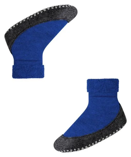 Babies and Kids Cosyshoe Teens Kids Slippers Cobalt Blue FALKE House Socks