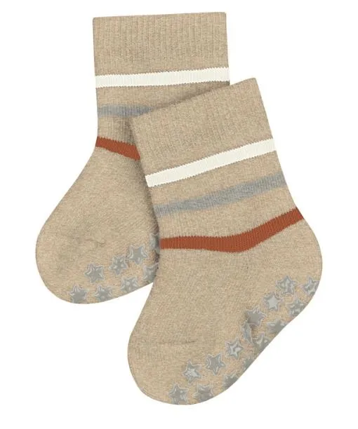 Babies and Kids Multi Stripe Babies Socks Sand Mel FALKE Baby Socks