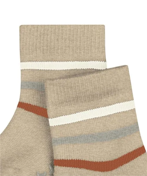 Babies and Kids Multi Stripe Babies Socks Sand Mel FALKE Baby Socks