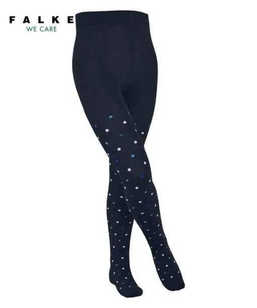 Babies and Kids Multidot Kids Tights Marine FALKE Tights and Leggings