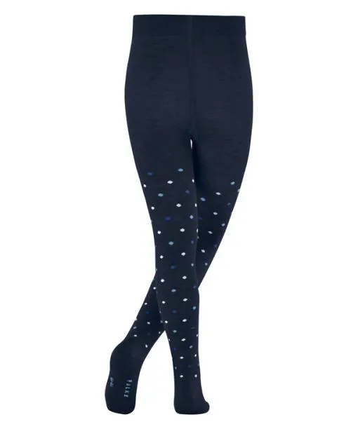 Babies and Kids Multidot Kids Tights Marine FALKE Tights and Leggings
