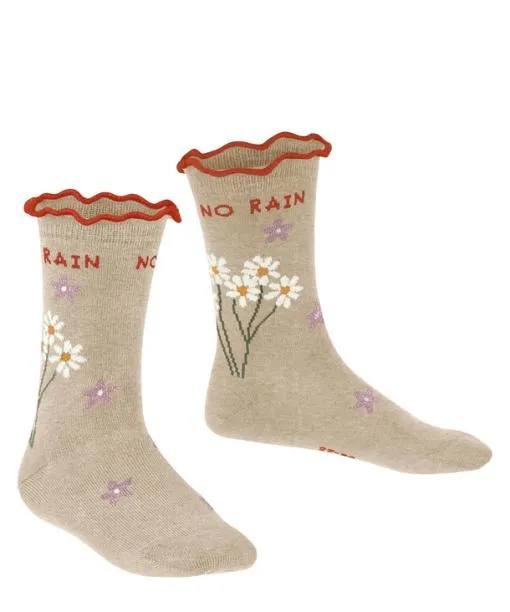 Babies and Kids No Rain No Flowers Kids Socks Sand Mel FALKE Socks