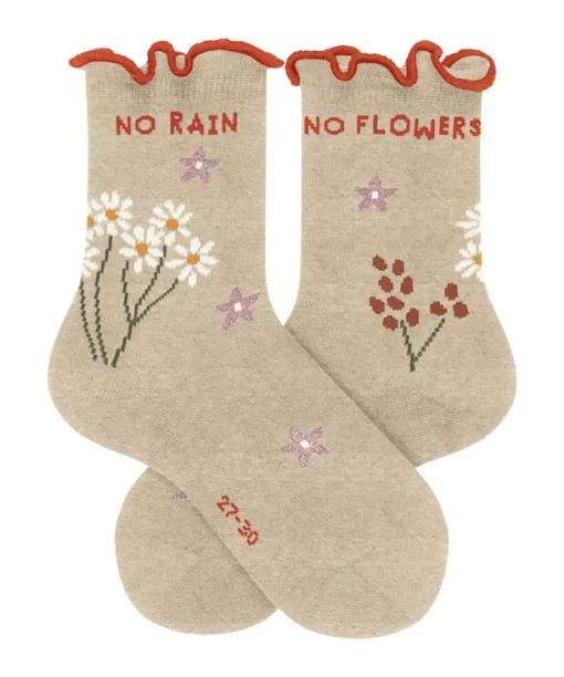 Babies and Kids No Rain No Flowers Kids Socks Sand Mel FALKE Socks