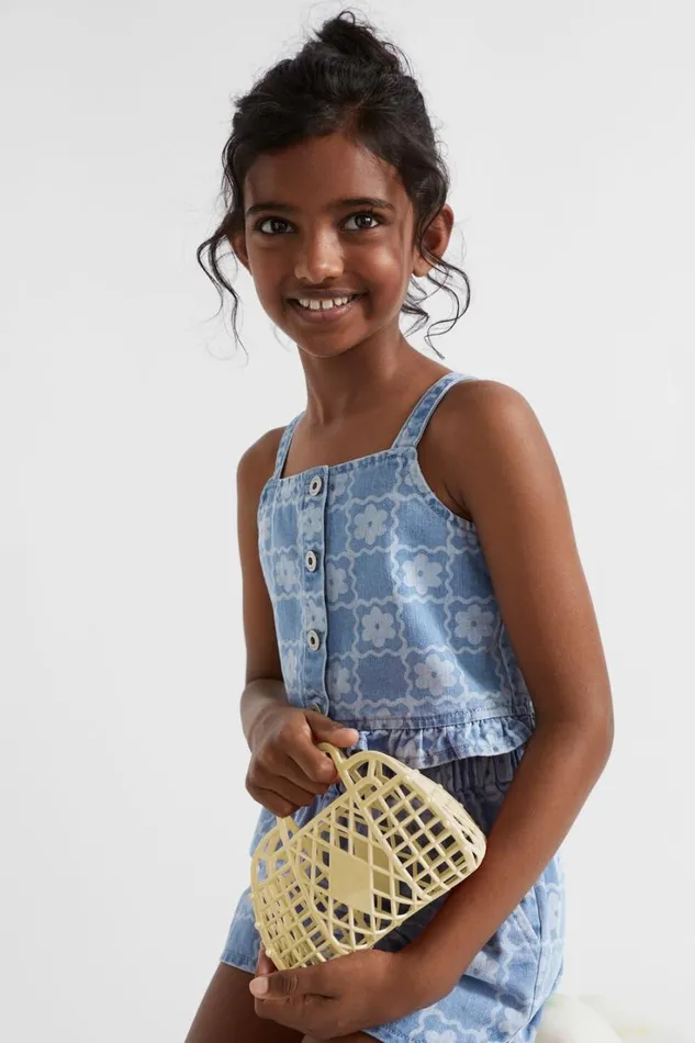 Bags Girl Seed Heritage Retro Mini Basket Yellow