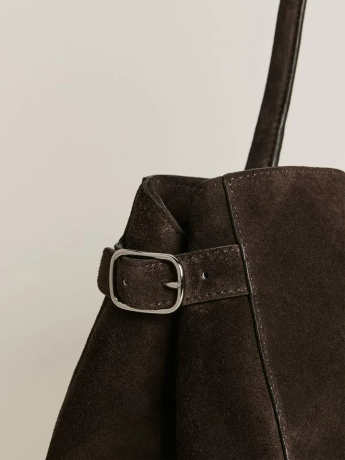 Bags The Reformation Oversized Patrizia Bag Boss Suede