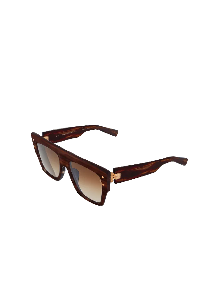 Balmain Eyewear WomenMen BI Sunglasses Brown