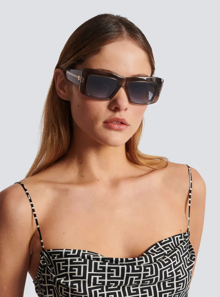 Balmain Eyewear WomenMen Envie Sunglasses Grey