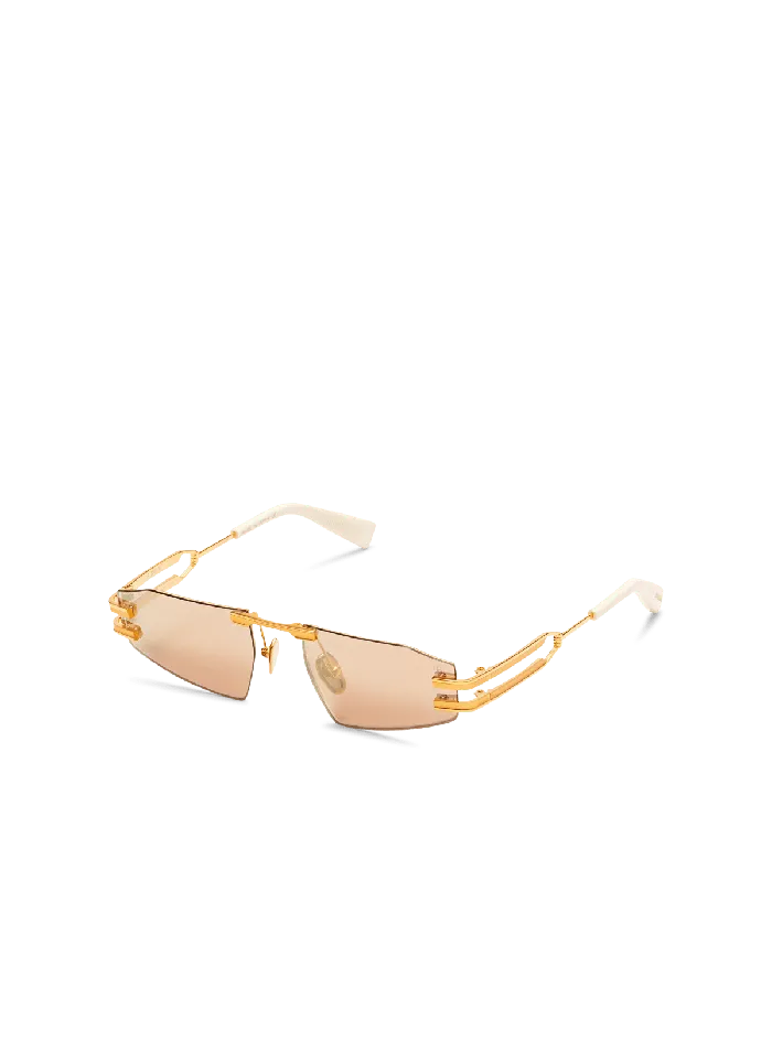 Balmain Eyewear WomenMen Fixe II Sunglasses Gold