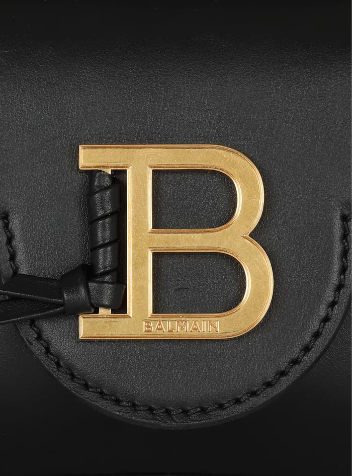 Balmain Handbags Women BBuzz Mini Leather Bag Black
