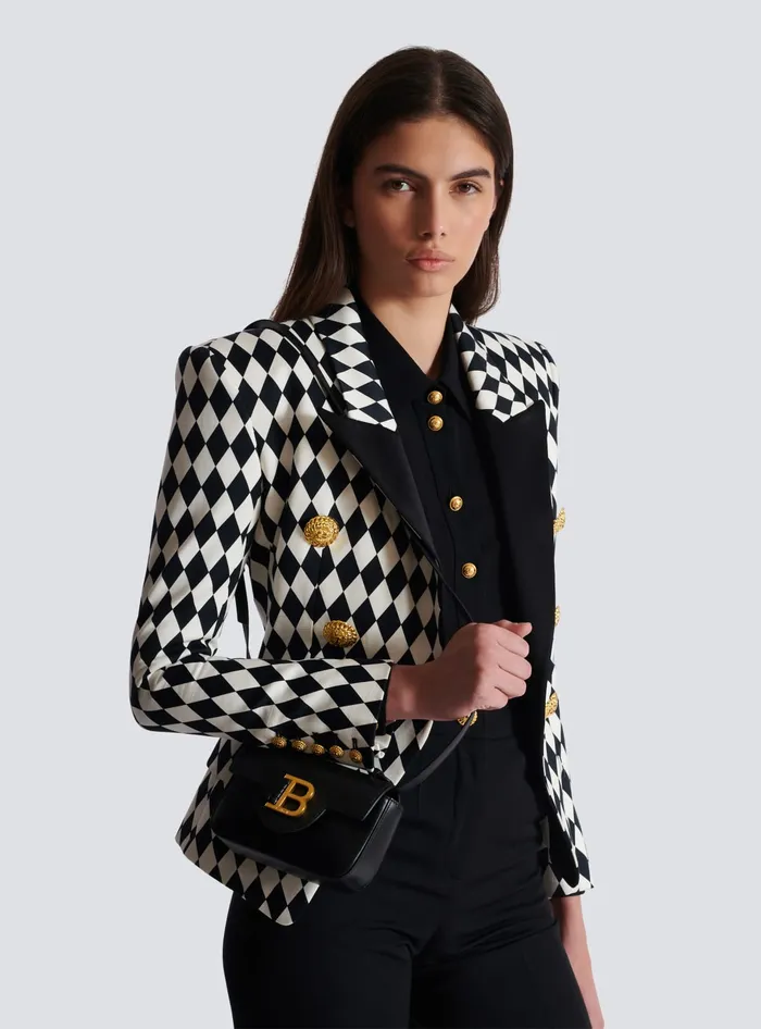 Balmain Handbags Women BBuzz Mini Leather Bag Black
