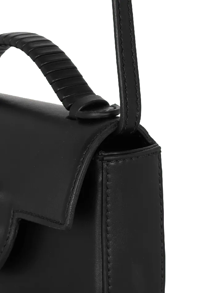 Balmain Handbags Women BBuzz Mini Leather Bag Black