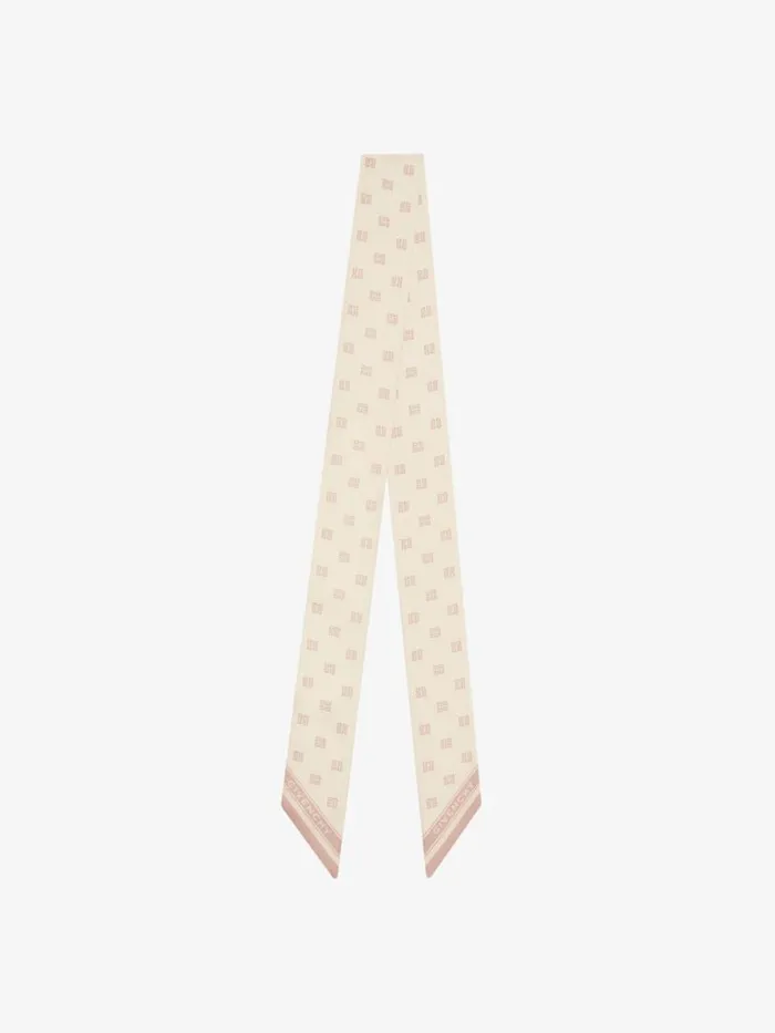 Bandeau In 4g Silk Ecru Women Givenchy Scarves