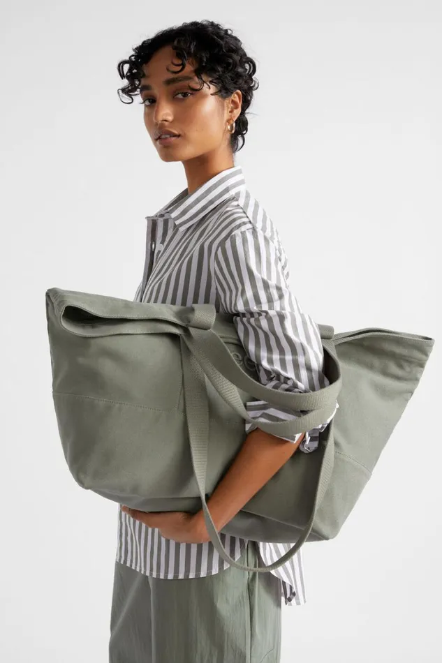 Beach Bags Woman Seed Heritage Seed Overnight Bag Smokey Olive