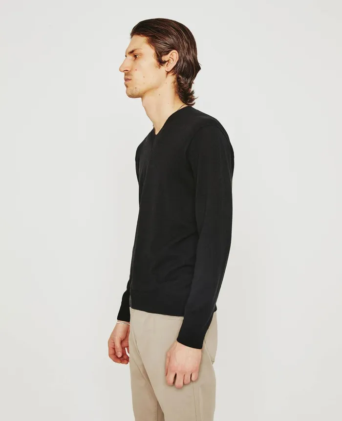 Beck Vee True Black Men AG Jeans Sweatshirts Beck Vee True Black Men AG Jeans Sweatshirts