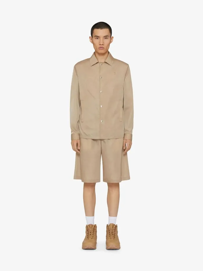 Bermuda Shorts Beige Men Givenchy Pants and Shorts