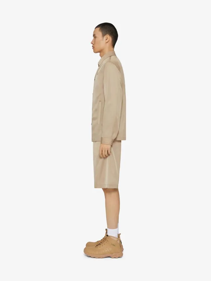 Bermuda Shorts Beige Men Givenchy Pants and Shorts