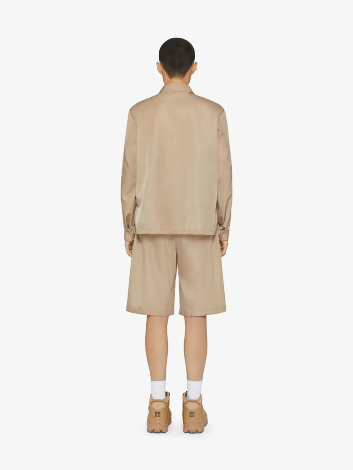 Bermuda Shorts Beige Men Givenchy Pants and Shorts
