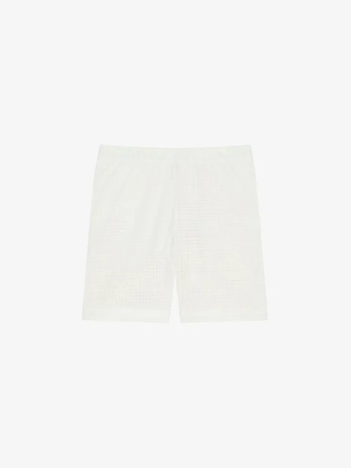 Bermuda Shorts In 4g Lace Natural Men Givenchy Pants and Shorts