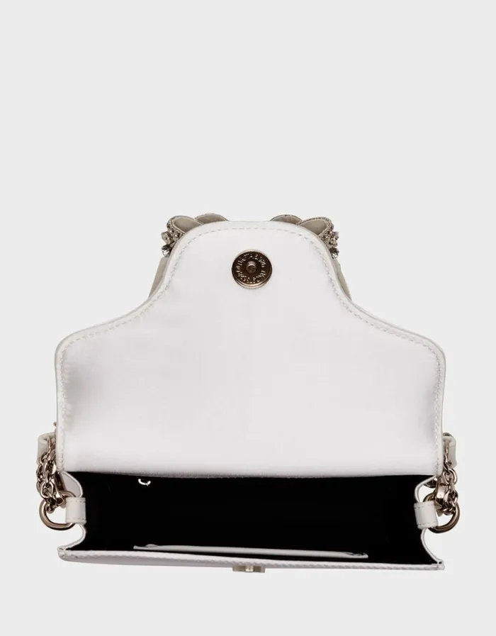 Betsey Johnson Women 3D BOW FLAP BAG IVORY Ivory Betsey Johnson Women 3D BOW FLAP BAG IVORY Ivory