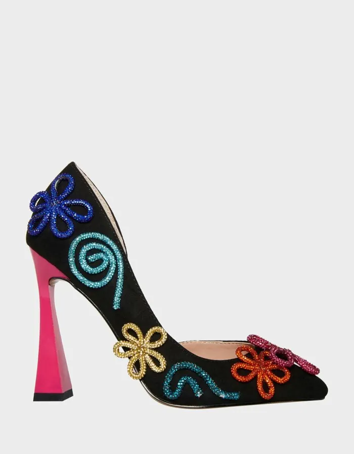Betsey Johnson Women KIMARA BLACK MULTI