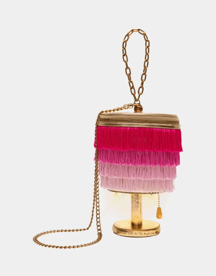 Betsey Johnson Women KITSCH MOOD LIGHTING CROSSBODY PINK MULTI