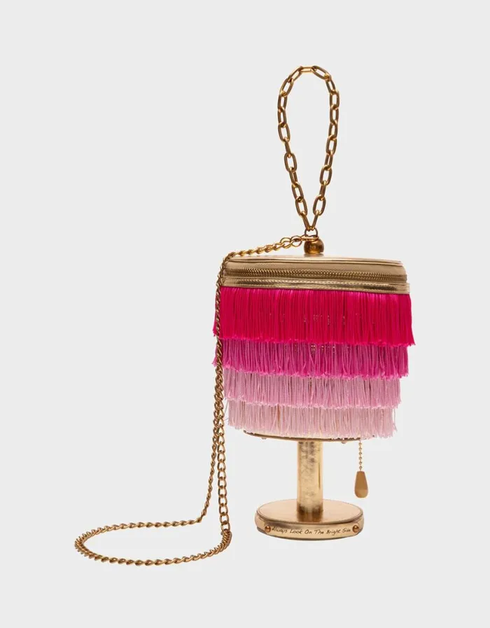 Betsey Johnson Women KITSCH MOOD LIGHTING CROSSBODY PINK MULTI Betsey Johnson Women KITSCH MOOD LIGHTING CROSSBODY PINK MULTI