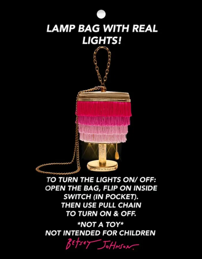 Betsey Johnson Women KITSCH MOOD LIGHTING CROSSBODY PINK MULTI Betsey Johnson Women KITSCH MOOD LIGHTING CROSSBODY PINK MULTI