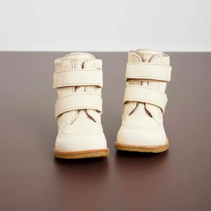bisgaardshoes elba tex vanilla Beige KIDS Winter boots