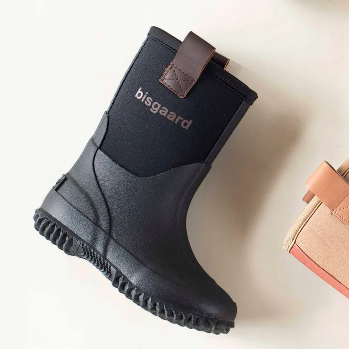 bisgaardshoes Rubber boots KIDS neo thermo black Black