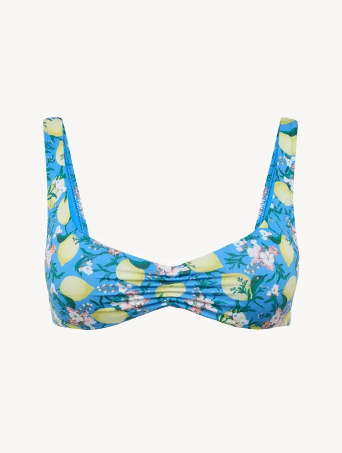 Blue Printed Bikini Top Swim La Perla Bikinis