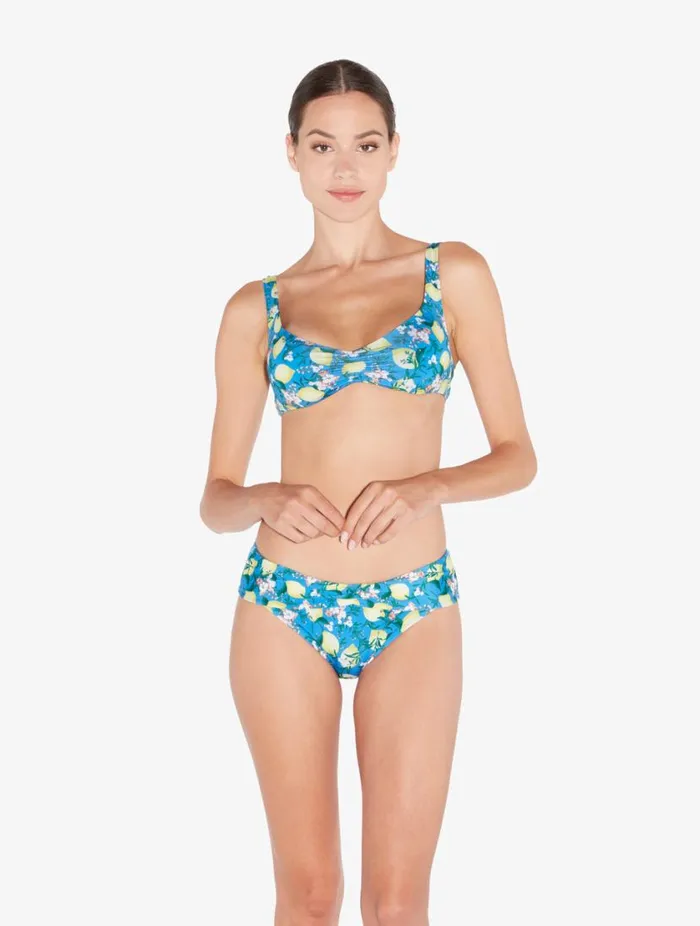Blue Printed Bikini Top Swim La Perla Bikinis