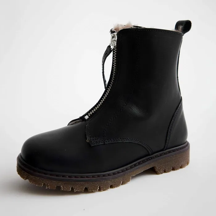 Boots bisgaardshoes KIDS nora lamb black Black