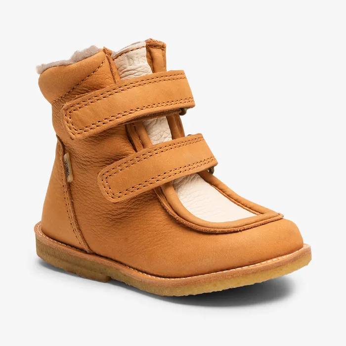 Boots flor v tex cognac Brown 8211 bisgaardshoes BABY