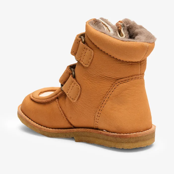 Boots flor v tex cognac Brown 8211 bisgaardshoes BABY
