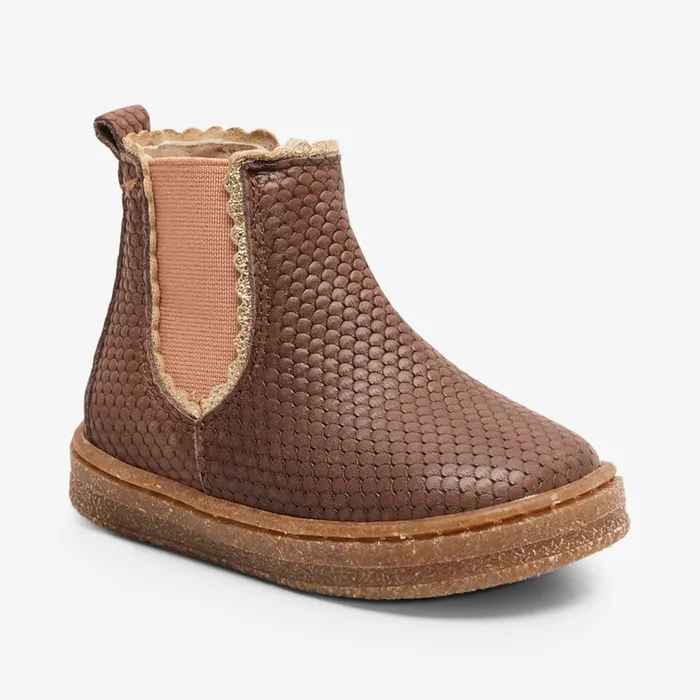 Boots KIDS siggi lamb violet waves Brown bisgaardshoes