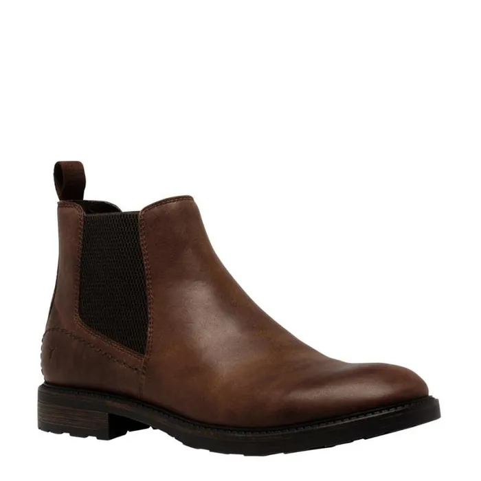 Boots Men Windsor Smith ARLO DARK BROWN LEATHER BOOTS Boots Men Windsor Smith ARLO DARK BROWN LEATHER BOOTS
