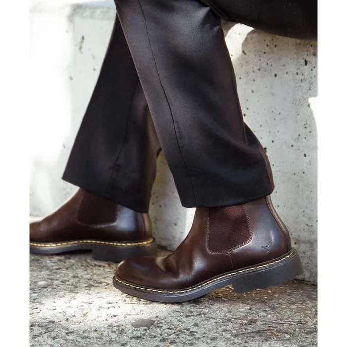 Boots Men Windsor Smith NIALL BROWN LEATHER BOOTS Boots Men Windsor Smith NIALL BROWN LEATHER BOOTS