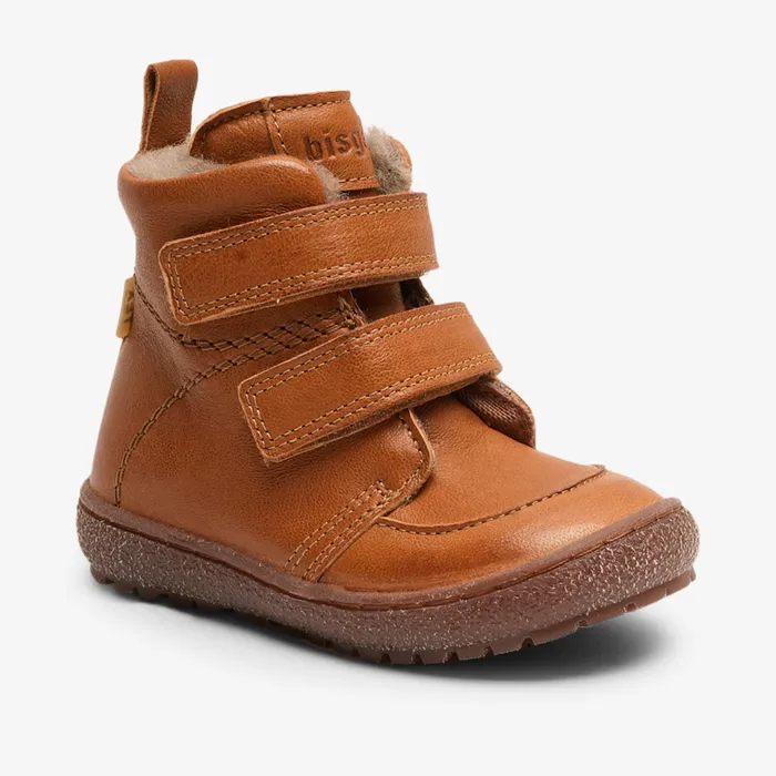 Boots storm tex cognac Brown bisgaardshoes BABY