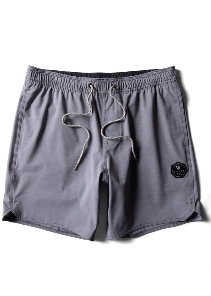 Breakers 165quot Ecolastic Gunmetal Men Vissla Boardshorts