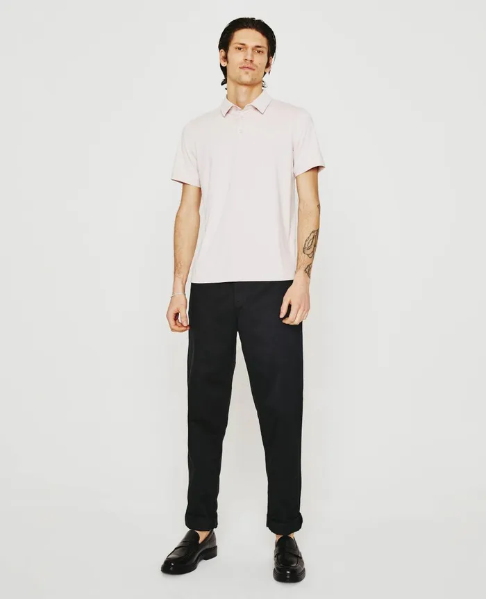 Bryce Polo Vintage Pink Men AG Jeans Polos Bryce Polo Vintage Pink Men AG Jeans Polos