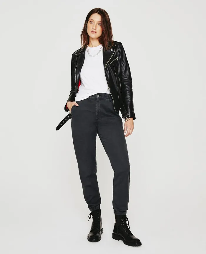 Caden Jogger Sulfur Gunpowder Women AG Jeans Pants